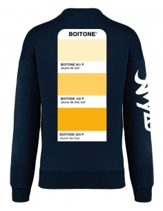 BOITONE NUANCIER sweat unisexe