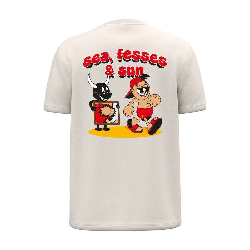 T-shirt SEA FESSES & SUN | Avyzo, Le sud à porter