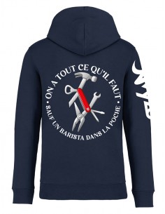 COUTEAU SUISSE hoodie unisexe