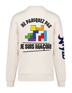 LE MAÇON sweat unisexe