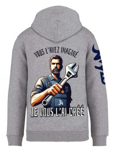 JE VOUS L'AI CRÉÉ hoodie...