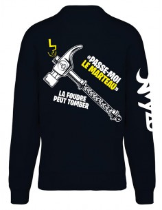 LE MARTEAU sweat unisexe
