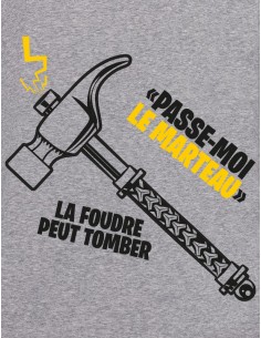 LE MARTEAU hoodie unisexe 2