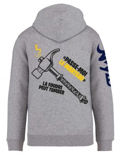 LE MARTEAU hoodie unisexe