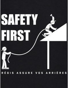 SAFETY FIRST sweat unisexe 2