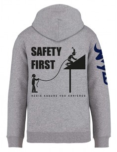 SAFETY FIRST hoodie unisexe