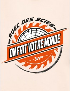 AVEC DES SCIES t-shirt unisexe 2