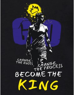 BECOME THE KING veste unisexe 2