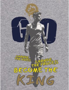 BECOME THE KING hoodie unisexe 2