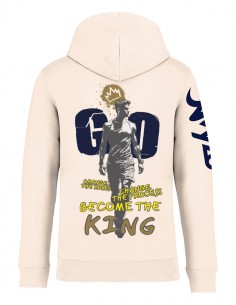 BECOME THE KING hoodie unisexe 2