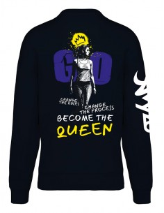 BECOME THE QUEEN sweat unisexe