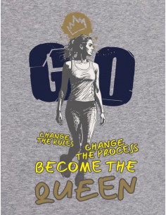 BECOME THE QUEEN veste unisexe 2