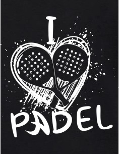 I LOVE PADEL hoodie unisexe 2