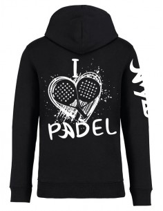 I LOVE PADEL hoodie unisexe