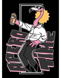 copy of FLAMINGO sweat unisexe 2