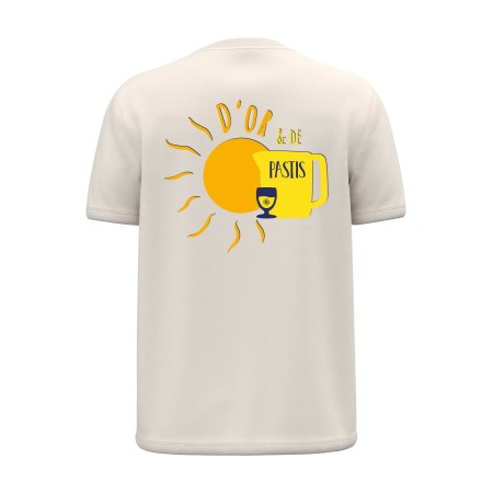 T-shirt D'OR ET DE PASTIS | Avyzo, Le sud à porter