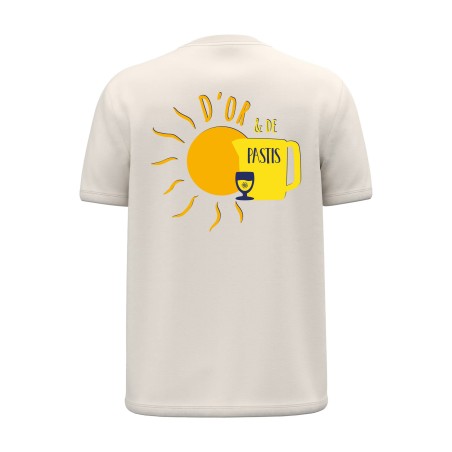 T-shirt D'OR ET DE PASTIS | Avyzo, Le sud à porter