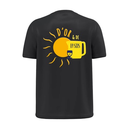 T-shirt D'OR ET DE PASTIS | Avyzo, Le sud à porter