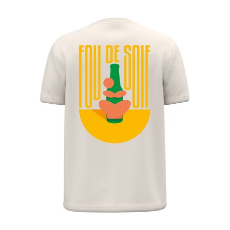 T-shirt FOU DE SOIF bière | Avyzo, Le sud à porter