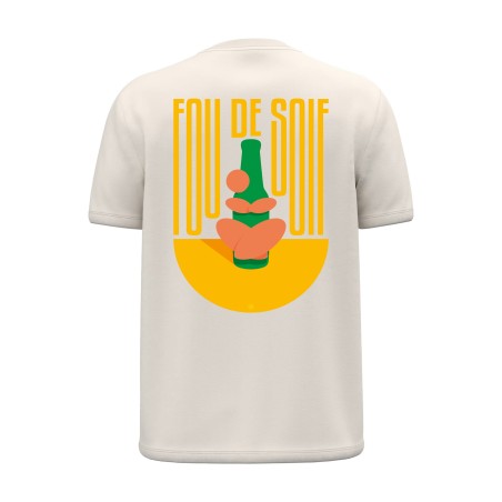 T-shirt FOU DE SOIF bière | Avyzo, Le sud à porter