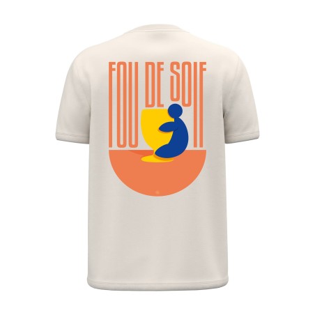 T-shirt FOU DE SOIF pastis | Avyzo, Le sud à porter