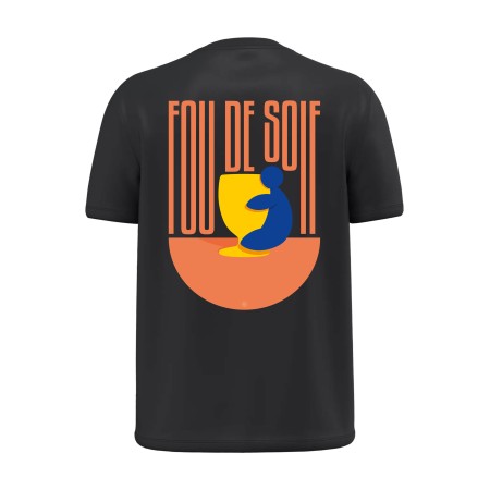 T-shirt FOU DE SOIF pastis | Avyzo, Le sud à porter
